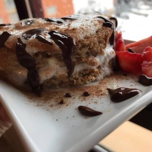 Tiramisú fitness sin azúcar