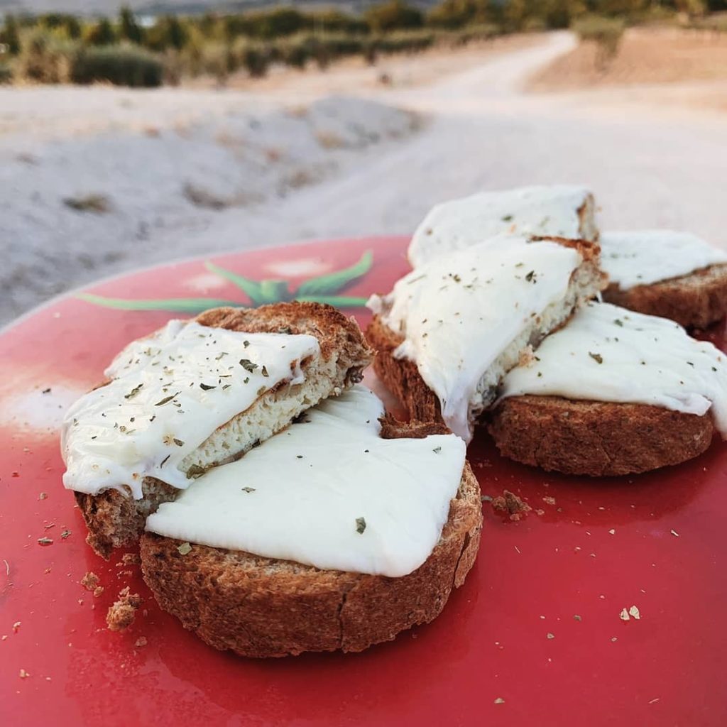 Tostadas rellenas Fit