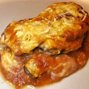 BERENJENAS A LA PARMESANA receta fit