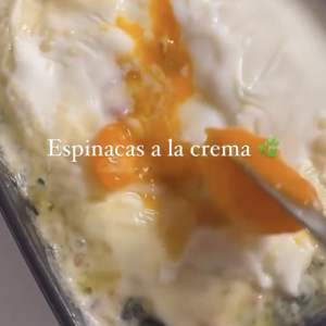 ESPINACAS A LA CREMA