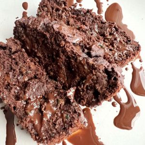 BROWNIE DE CALABACÍN Y CACAO