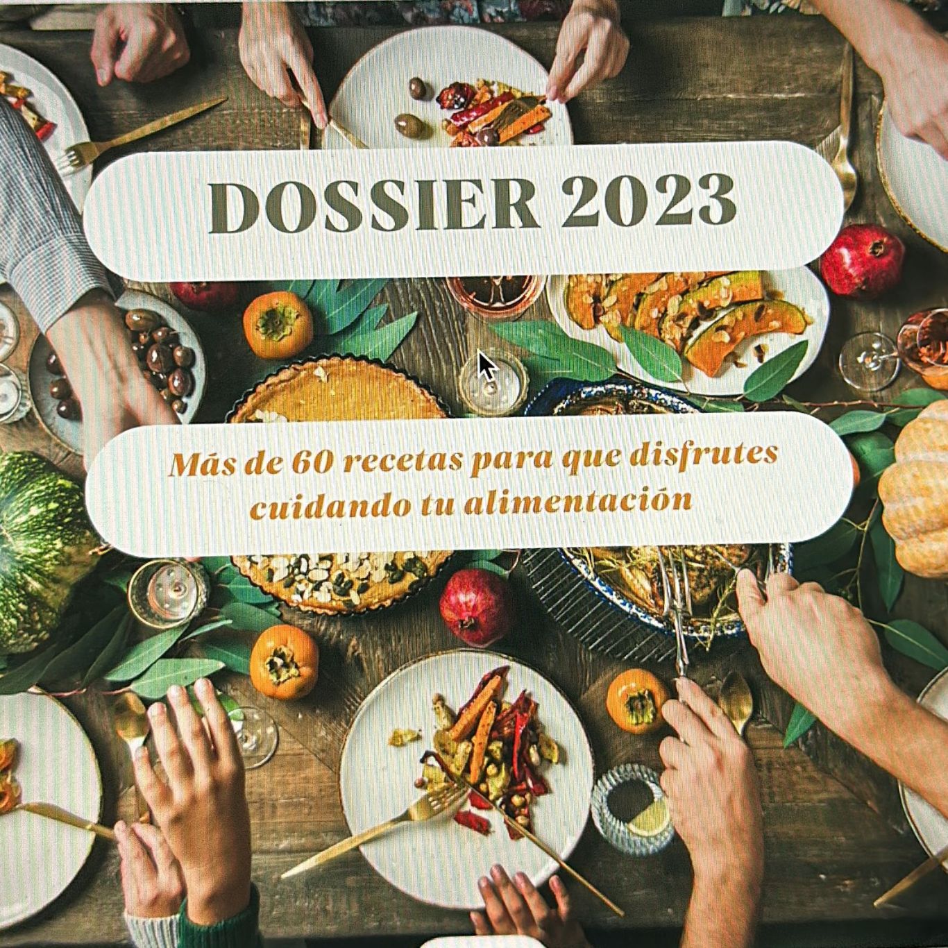 Nuevo dossier 2023 de recetas saludables