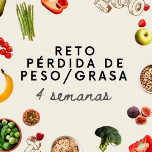 reto pérdida de peso/grasa