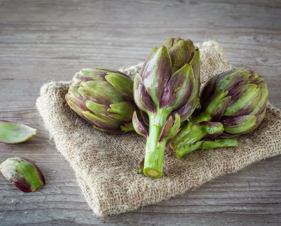 receta con alcachofas