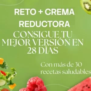 Reto + crema reductora